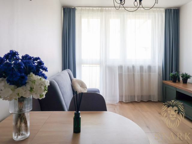 Os. Hallera: 2 pokoje, 37,75m², balkon, piwnica