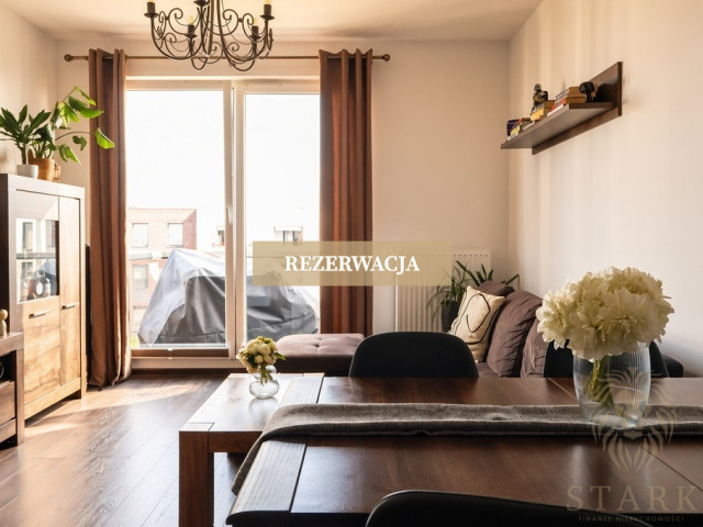 2 pokoje 41,86m² z balkonem, Nowa Cukrownia